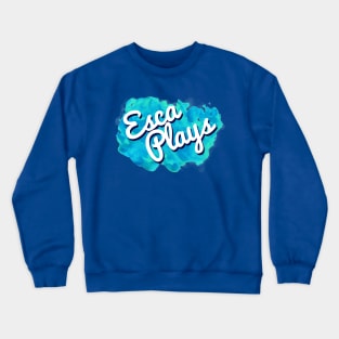 Blue Watercolor Crewneck Sweatshirt